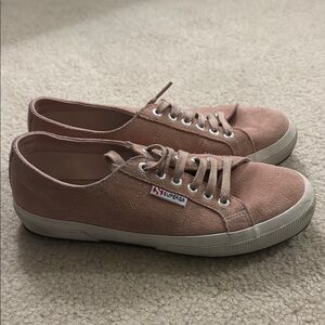 Superga 2750 Women's Blush suede Sneakers